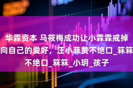 华霖资本 马筱梅成功让小霖霖戒掉游戏瘾，转向自己的爱好，汪小菲赞不绝口_箖箖_小玥_孩子